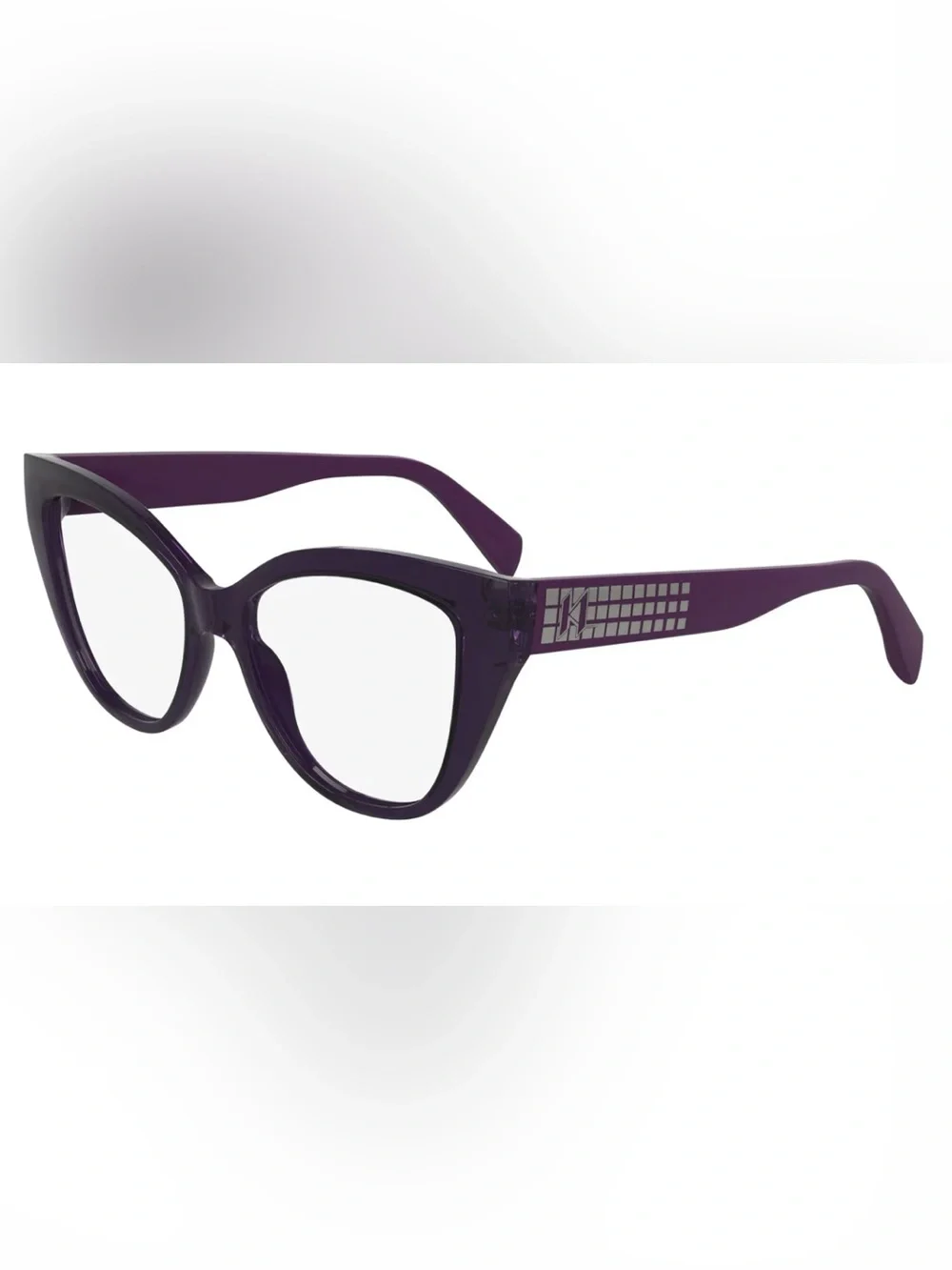 Karl Lagerfeld Purple Cat-Eye Glasses